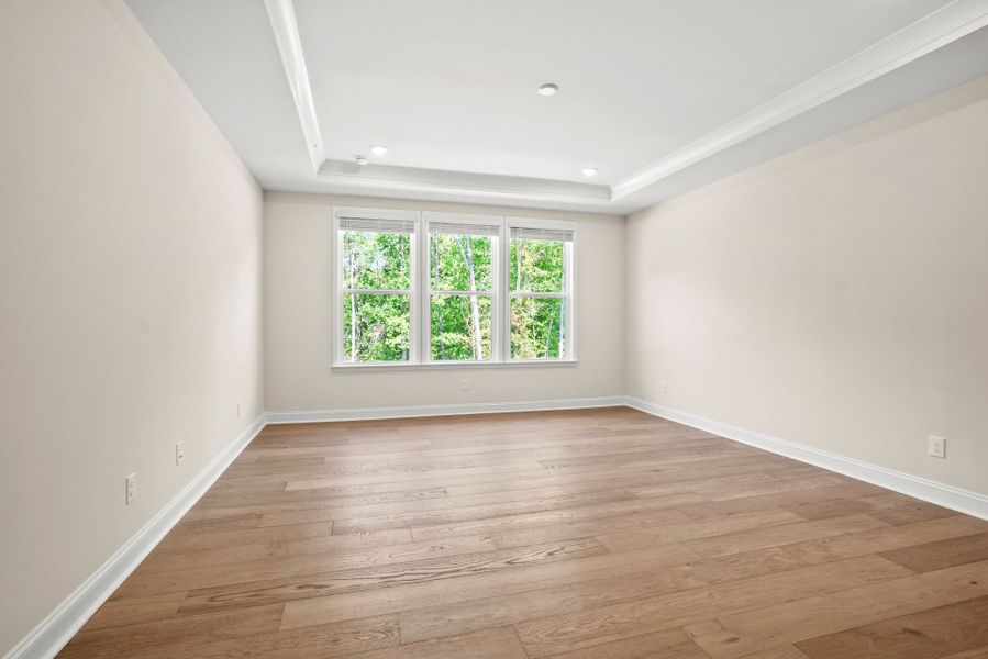 Spacious, unfurnished interior of a new home in Carolina Riverside, Belmont (Image 44).