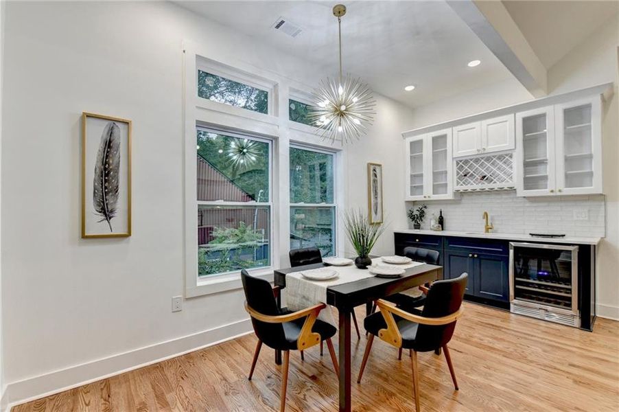 Furnished interior view inside a new home in , Atlanta (Image 10).