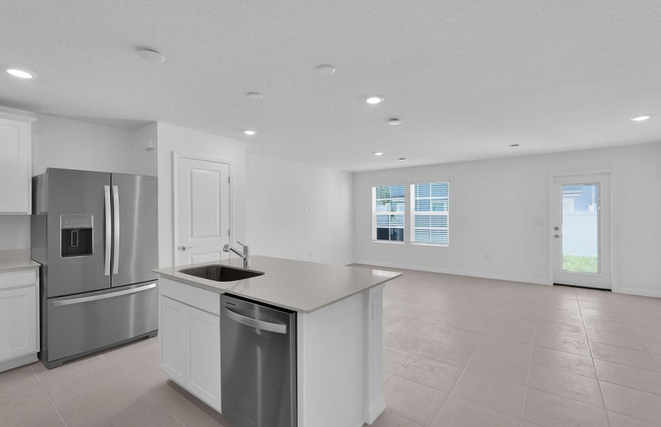 Furnished interior view inside a new home in Normandy Pines, Jacksonville (Image 12).