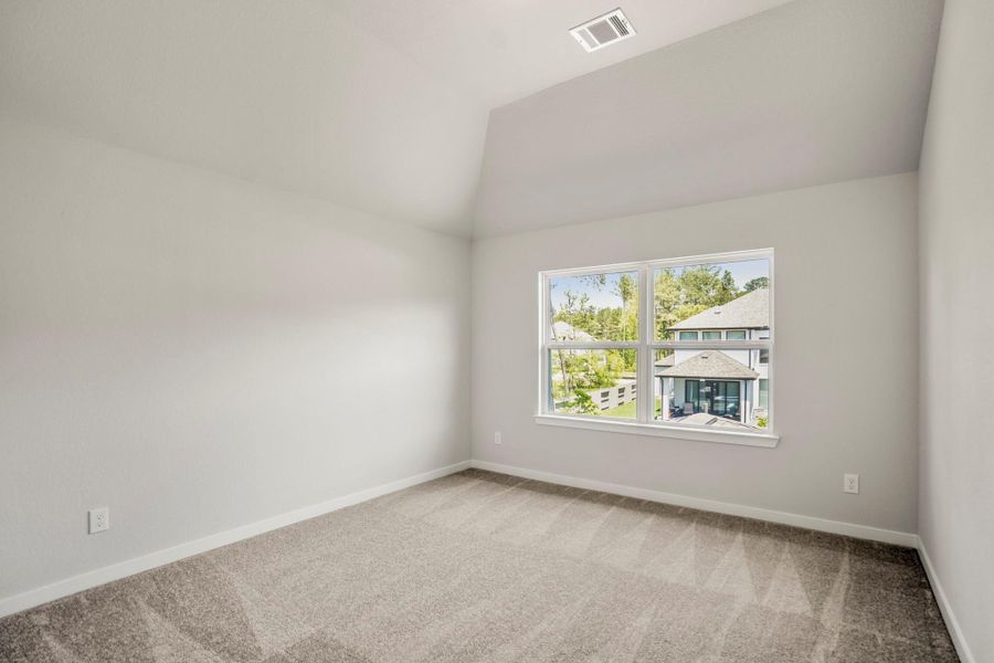 Spacious, unfurnished interior of a new home in Artavia 70′ Lots, Conroe (Image 47).