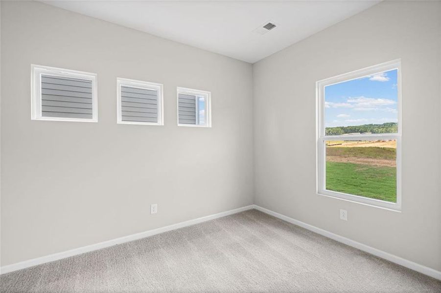 Spacious, unfurnished interior of a new home in Three Rivers, Rome (Image 15). Spacious, unfurnished interior of a new home in Three Rivers, Rome (Image 15).