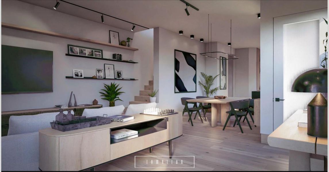 Furnished interior view inside a new home in , Houston (Image 4). Furnished interior view inside a new home in , Houston (Image 4).