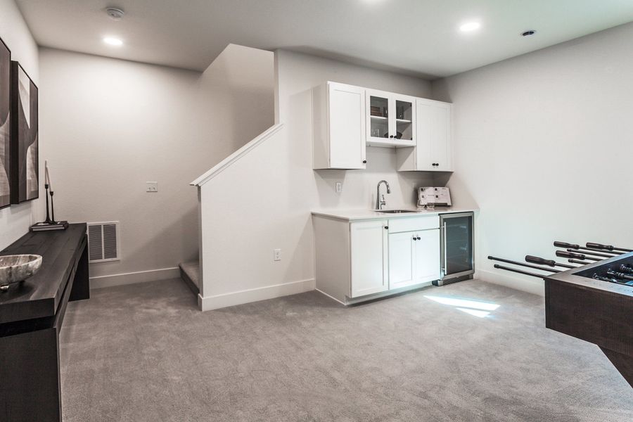 Representative furnished interior of a home built from the Christie by Hartford Homes in Trailside, Timnath (Image 10).