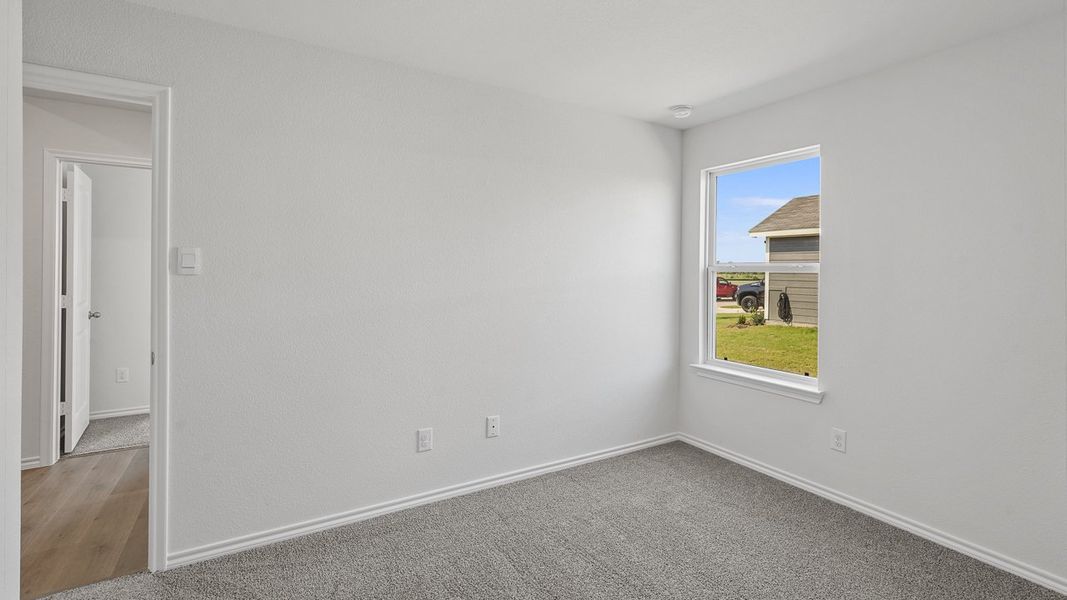 Representative unfurnished interior of a home built from the Justin by D.R. Horton in Corsicana Commons, Corsicana (Image 36). Representative unfurnished interior of a home built from the Justin by D.R. Horton in Corsicana Commons, Corsicana (Image 36).