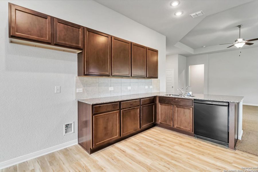 Furnished interior view inside a new home in Lonesome Dove, San Antonio (Image 12). Furnished interior view inside a new home in Lonesome Dove, San Antonio (Image 12).