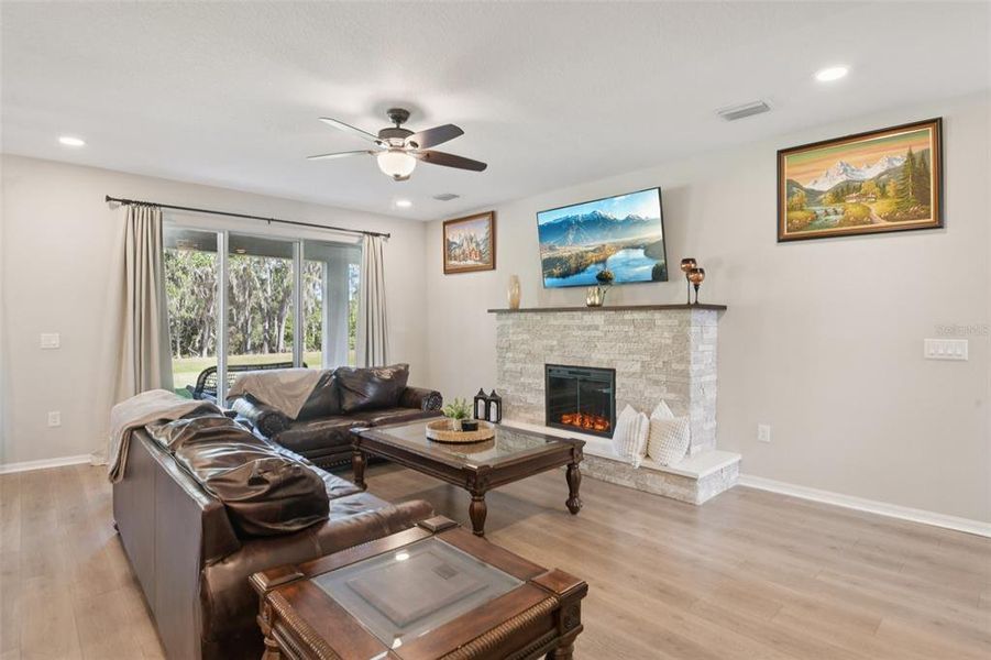 Furnished interior view inside a new home in Talavera, Spring Hill (Image 12). Furnished interior view inside a new home in Talavera, Spring Hill (Image 12).