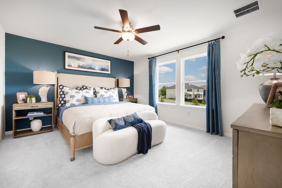 Representative furnished interior of a home built from the Osprey by Taylor Morrison in Longview 40s, Del Valle (Image 14). Representative furnished interior of a home built from the Osprey by Taylor Morrison in Longview 40s, Del Valle (Image 14).