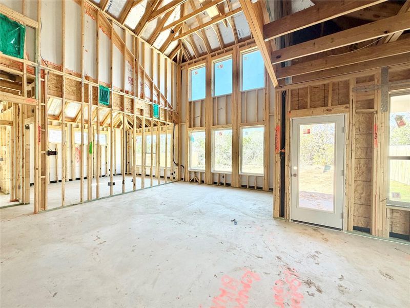 In-progress construction of a new home in Anthem, Kyle, TX (Image 3).