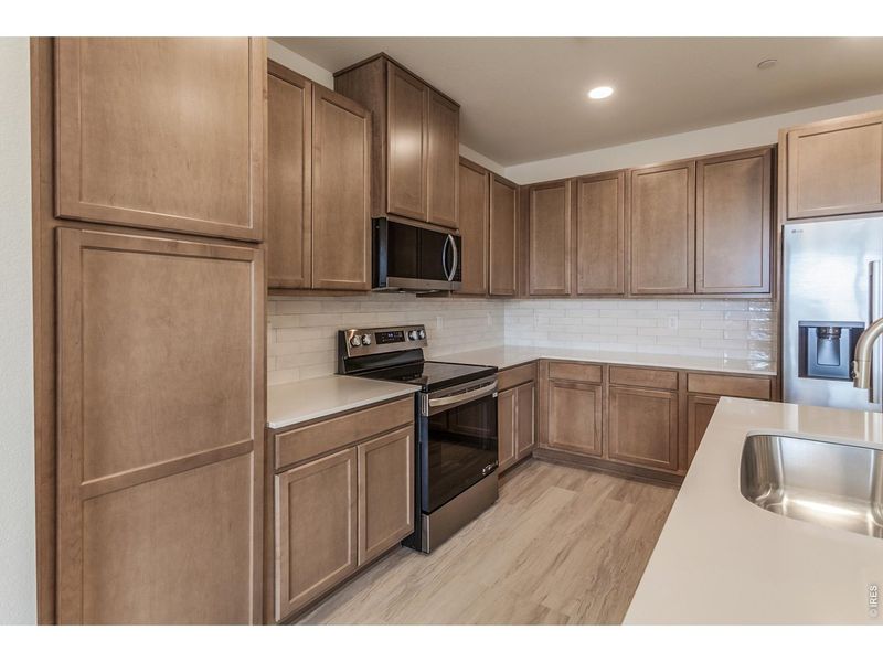 Furnished interior view inside a new home in , Timnath (Image 10).