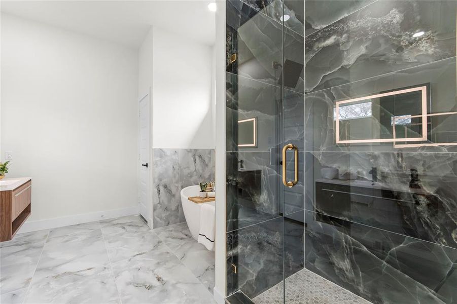 Furnished interior view inside a new home in , Dallas (Image 12). Furnished interior view inside a new home in , Dallas (Image 12).