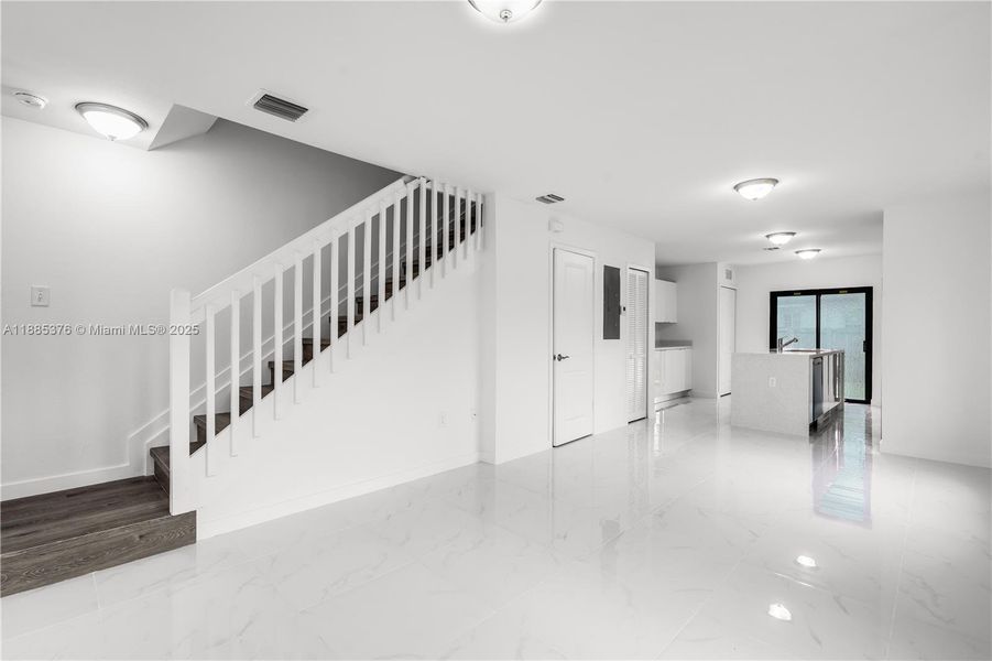 Spacious, unfurnished interior of a new home in , Miami (Image 1). Spacious, unfurnished interior of a new home in , Miami (Image 1).