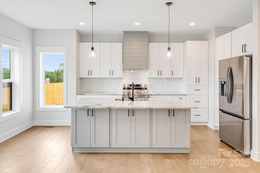 Furnished interior view inside a new home in , Hendersonville (Image 4).