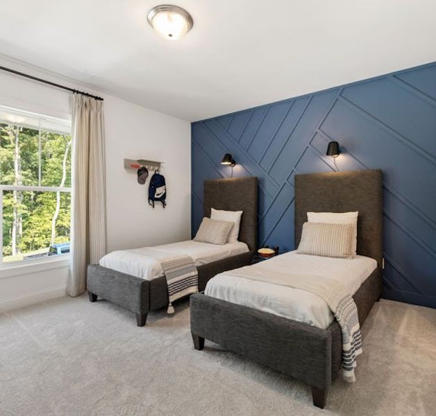 Representative furnished interior of a home built from the The Milton by Windsong Properties in Ashbury Commons, Powder Springs (Image 3).