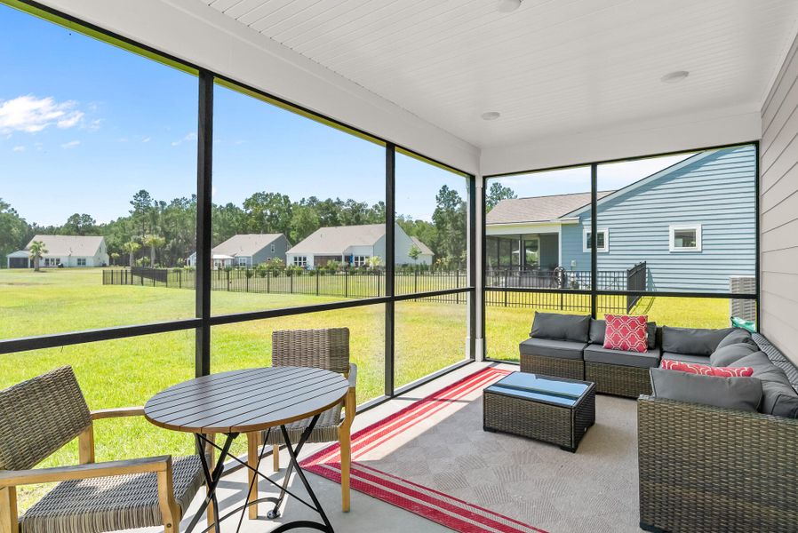 Exterior details and patio area of a home in Sea Island Preserve, Johns Island (Image 33). Exterior details and patio area of a home in Sea Island Preserve, Johns Island (Image 33).
