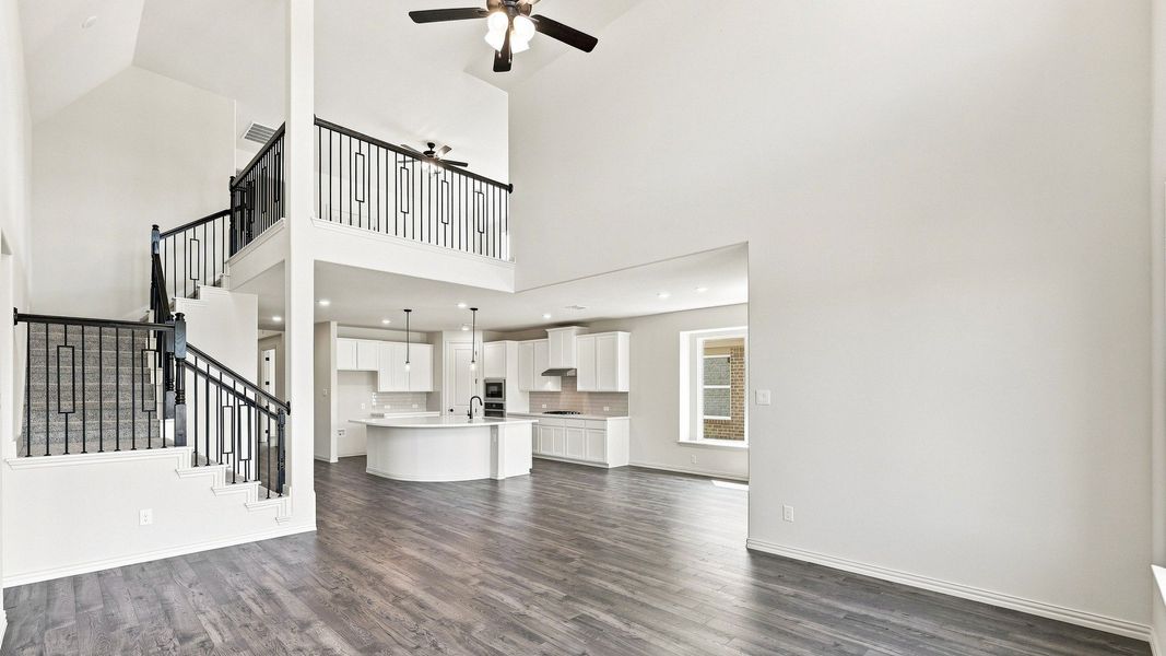 Furnished interior view inside a new home in Taylor Estates, Corinth (Image 26).