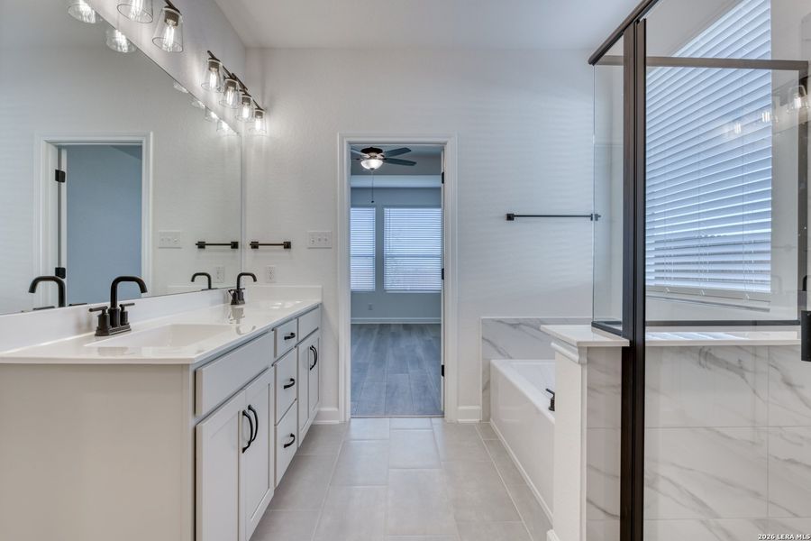 Furnished interior view inside a new home in Megan's Landing, Castroville (Image 13).