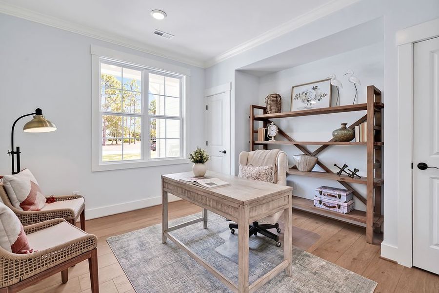 Furnished interior view inside a new home in St. James, Southport (Image 23).