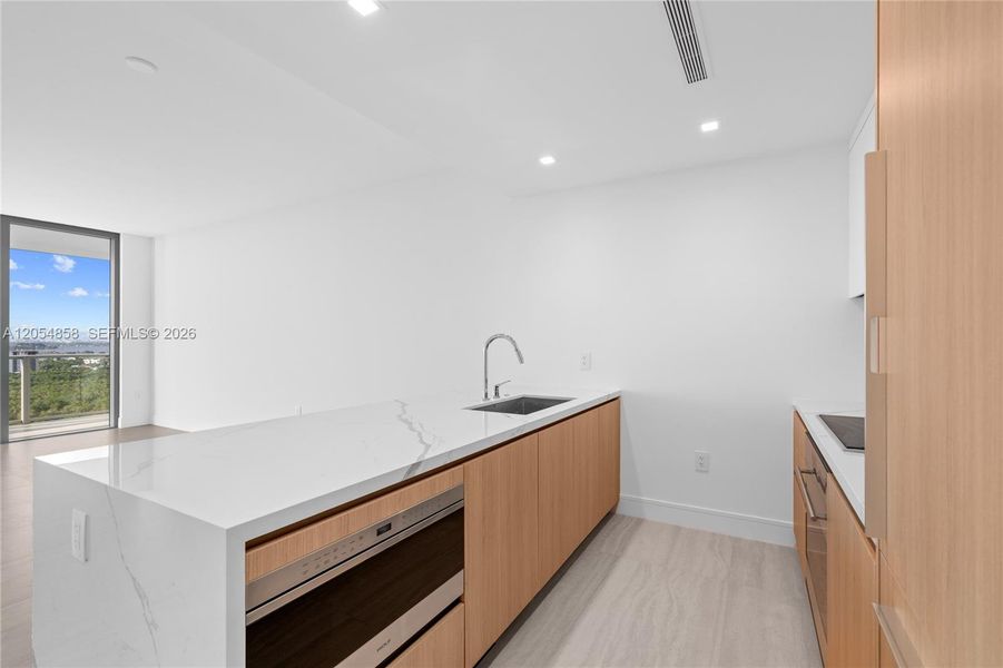 Furnished interior view inside a new home in One Park Tower, Miami (Image 14).