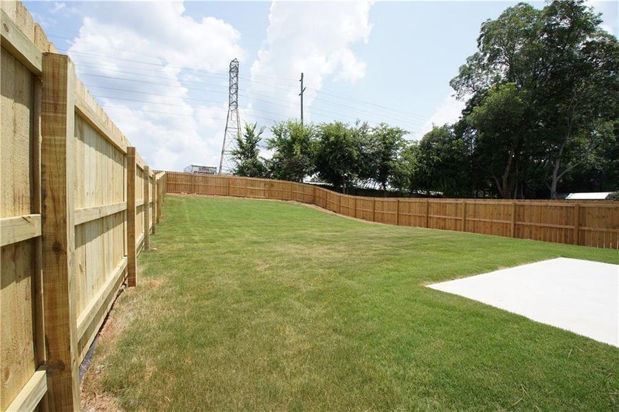 Exterior details and patio area of a home in , Marietta (Image 3).