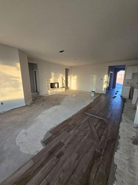 In-progress construction of a new home in Hillview Addition, Decatur, TX (Image 13).