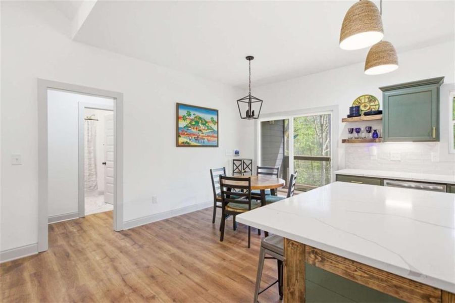Furnished interior view inside a new home in , Clarkesville (Image 7).