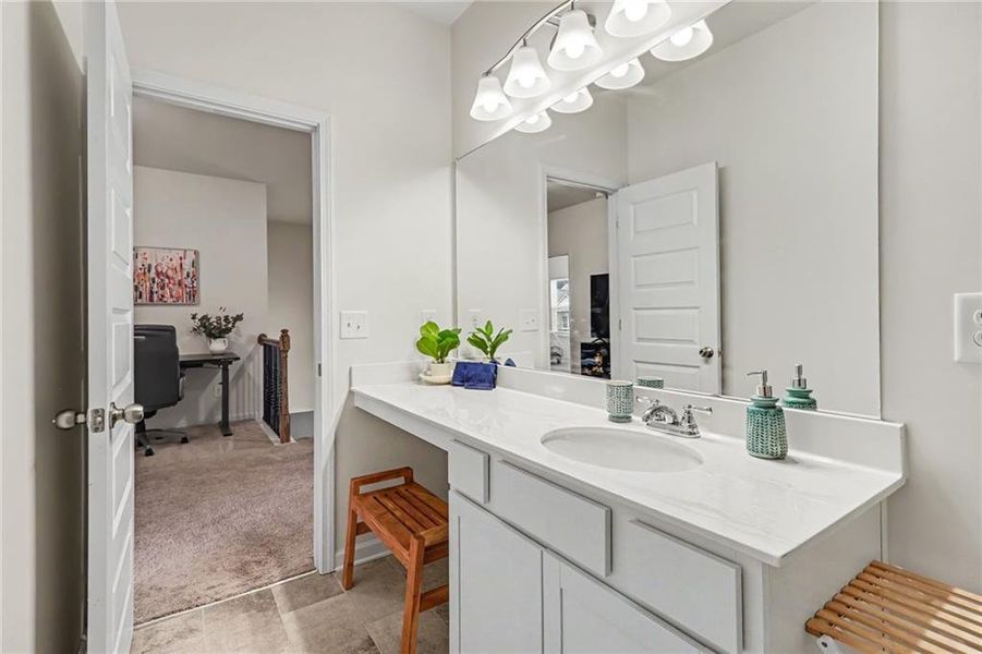 Furnished interior view inside a new home in , Cartersville (Image 12).