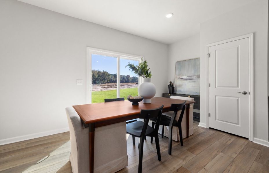 Furnished interior view inside a new home in Carpenter Falls, Durham (Image 9).