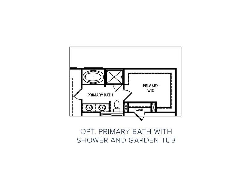 2D floor plan layout of this home in Sutton's Landing, Statham, GA (Image 5).