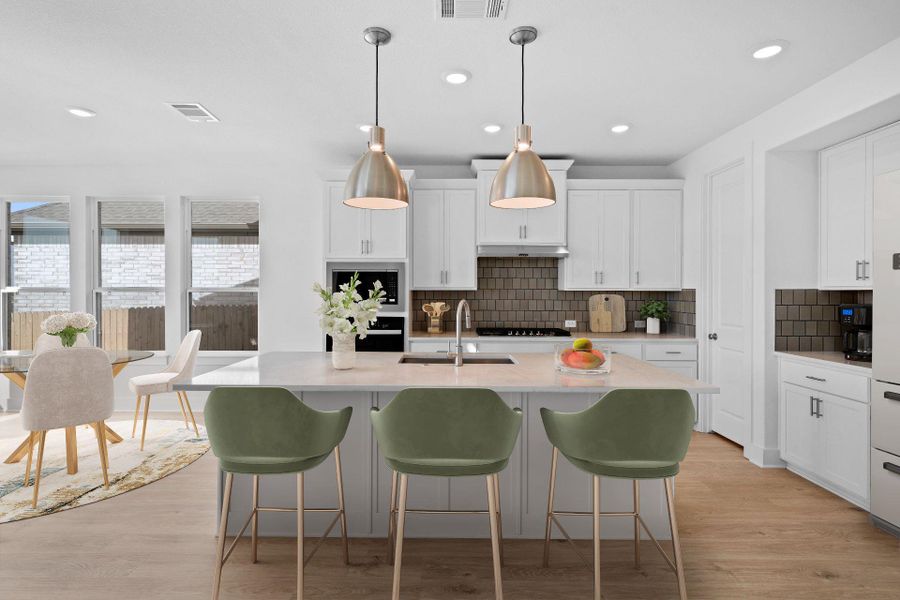 Light & Bright Kitchen - Virtually Staged