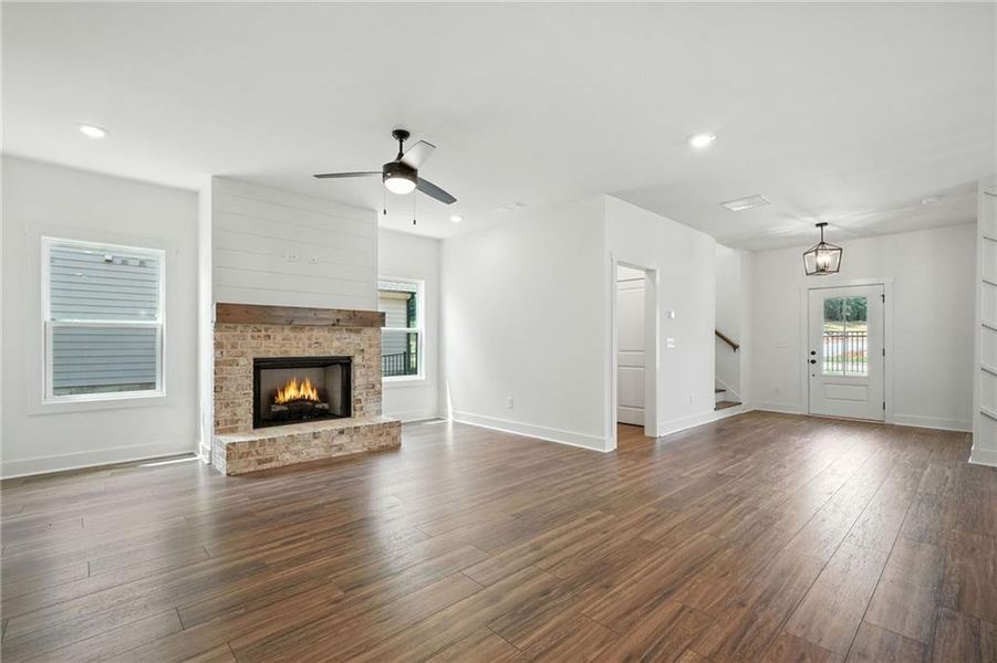 Spacious, unfurnished interior of a new home in Ferguson Corners, Emerson (Image 14).