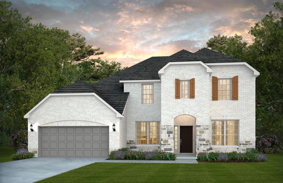 Representative exterior photo of a completed home built from the Lawson by Pulte Homes in Davis Ranch, San Antonio, TX (Image 25).