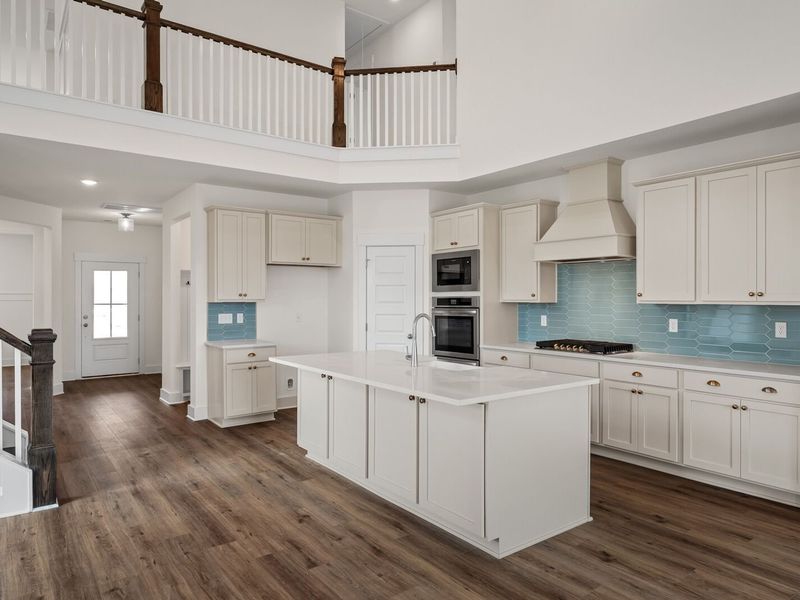Furnished interior view inside a new home in Woods Crossing, Gallatin (Image 7).