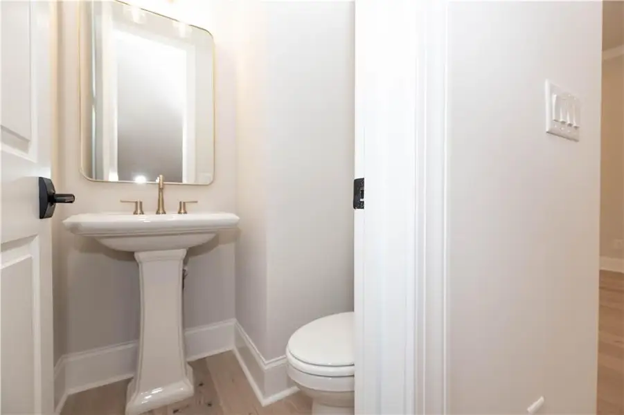 Furnished interior view inside a new home in Townes 333, Peachtree Corners (Image 29).