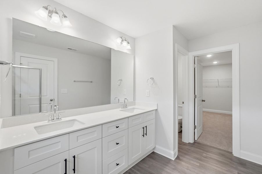 Furnished interior view inside a new home in Harrisburg Village Townhomes, Harrisburg (Image 13).
