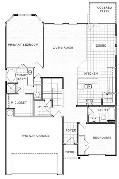 2 bedroonms down