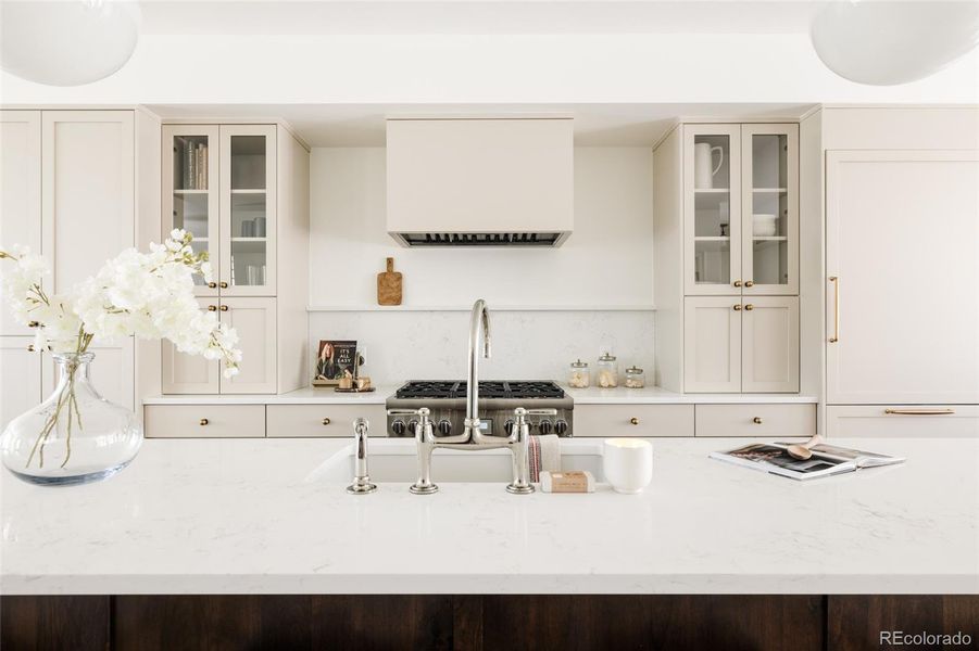 Furnished interior view inside a new home in , Denver (Image 32).