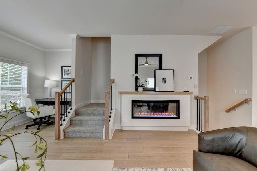 Furnished interior view inside a new home in Magnolia Grove, Mableton (Image 38). Furnished interior view inside a new home in Magnolia Grove, Mableton (Image 38).