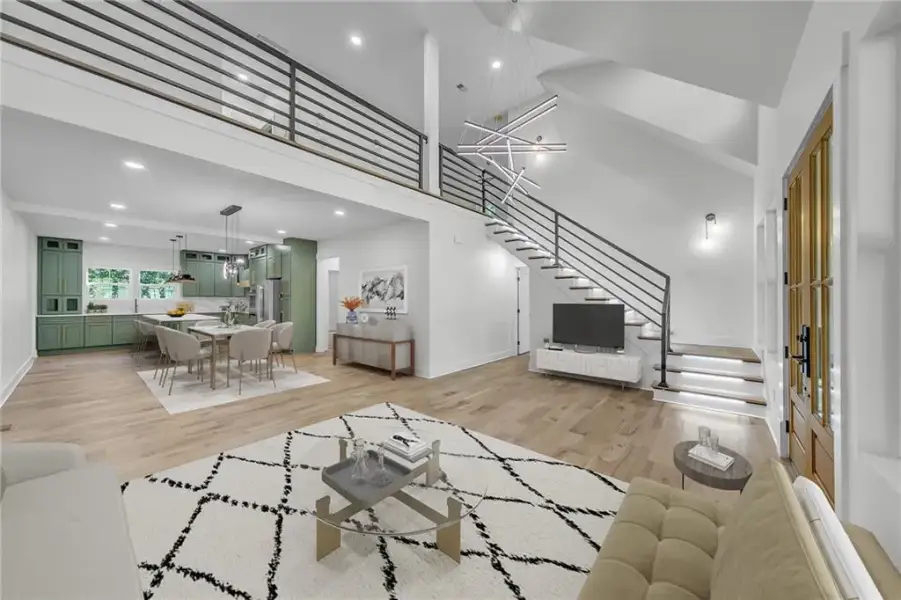Furnished interior view inside a new home in , College Park (Image 6).