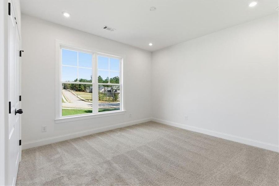 Spacious, unfurnished interior of a new home in The Estates at Hurricane Pointe, Douglasville (Image 36). Spacious, unfurnished interior of a new home in The Estates at Hurricane Pointe, Douglasville (Image 36).