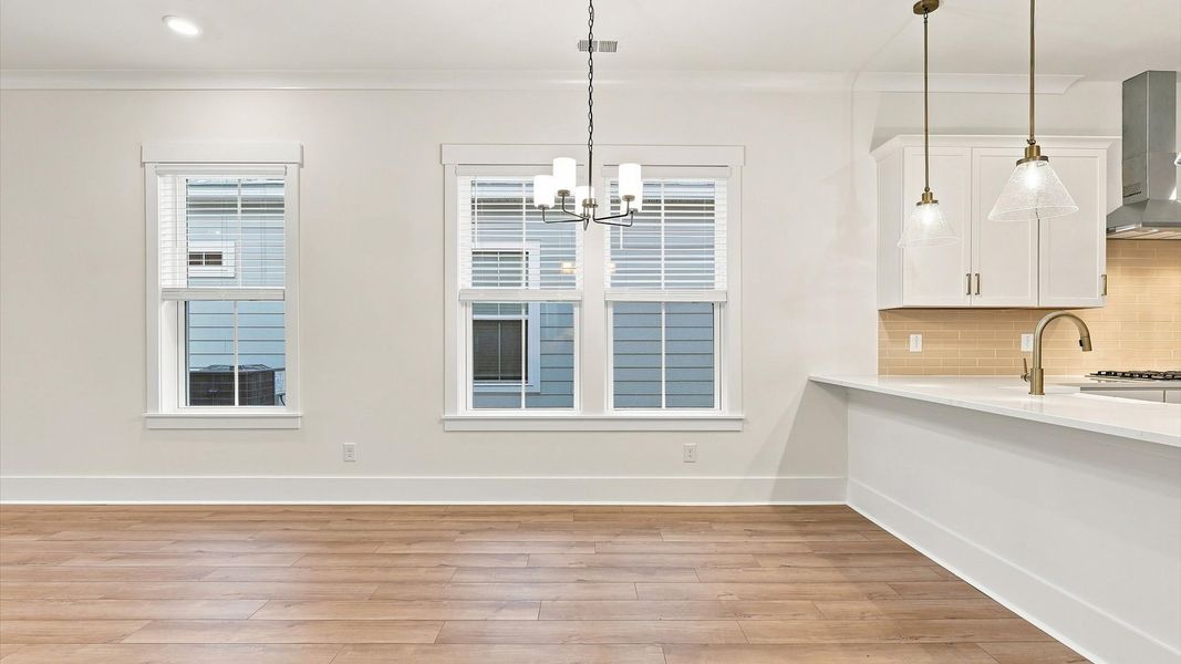 Representative furnished interior of a home built from the Beaufain by DRB Homes in Midtown at Nexton, Summerville (Image 17).