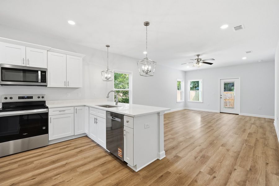 Furnished interior view inside a new home in , Crestview (Image 5).