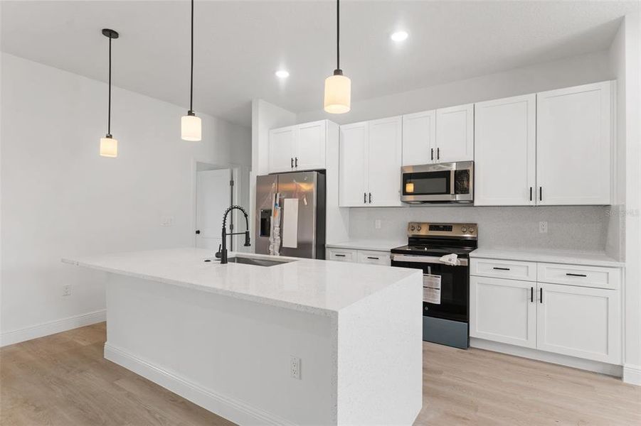 Furnished interior view inside a new home in , Ocala (Image 10).