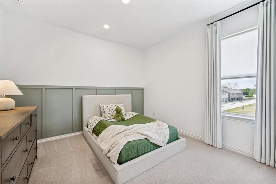 Furnished interior view inside a new home in Painted Tree - Woodland District, McKinney (Image 22).
