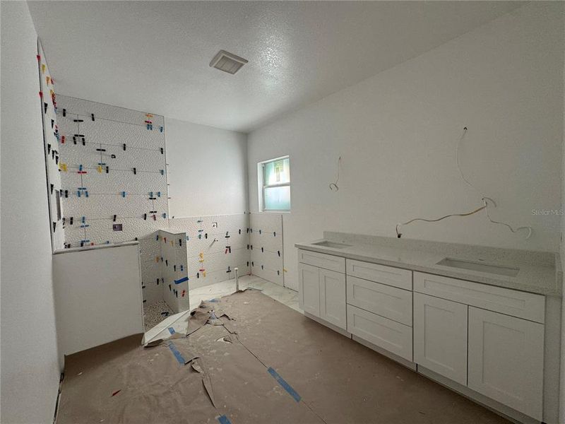 In-progress construction of a new home in , Port Charlotte, FL (Image 17).