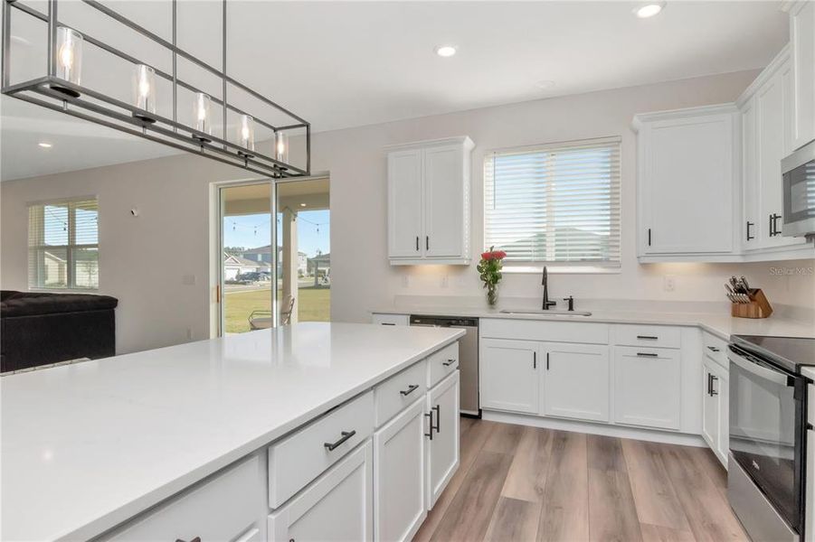 Furnished interior view inside a new home in Riverstone, Land O' Lakes (Image 7). Furnished interior view inside a new home in Riverstone, Land O' Lakes (Image 7).