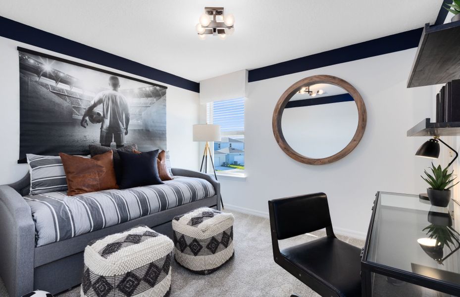 Representative furnished interior of a home built from the Caden by Pulte Homes in Tohoqua, Kissimmee (Image 17).