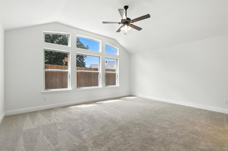 Representative unfurnished interior of a home built from the Iverson I by Cheldan Homes in Terra Vista, Springtown (Image 89). Representative unfurnished interior of a home built from the Iverson I by Cheldan Homes in Terra Vista, Springtown (Image 89).