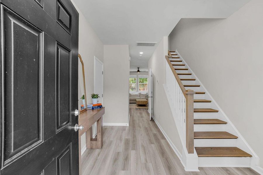 Furnished interior view inside a new home in , North Charleston (Image 12).