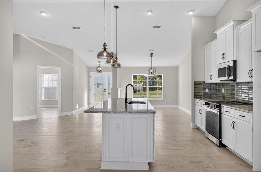 Furnished interior view inside a new home in , Palm Coast (Image 15).