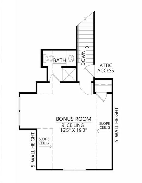 2D floor plan layout of this home in , Greensboro, GA (Image 3).